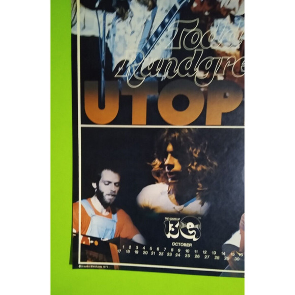 Todd Rundgren UTOPIA Progressive Rock Music Poster 50 Years Old Rocking 1970's - Picture 3 of 4
